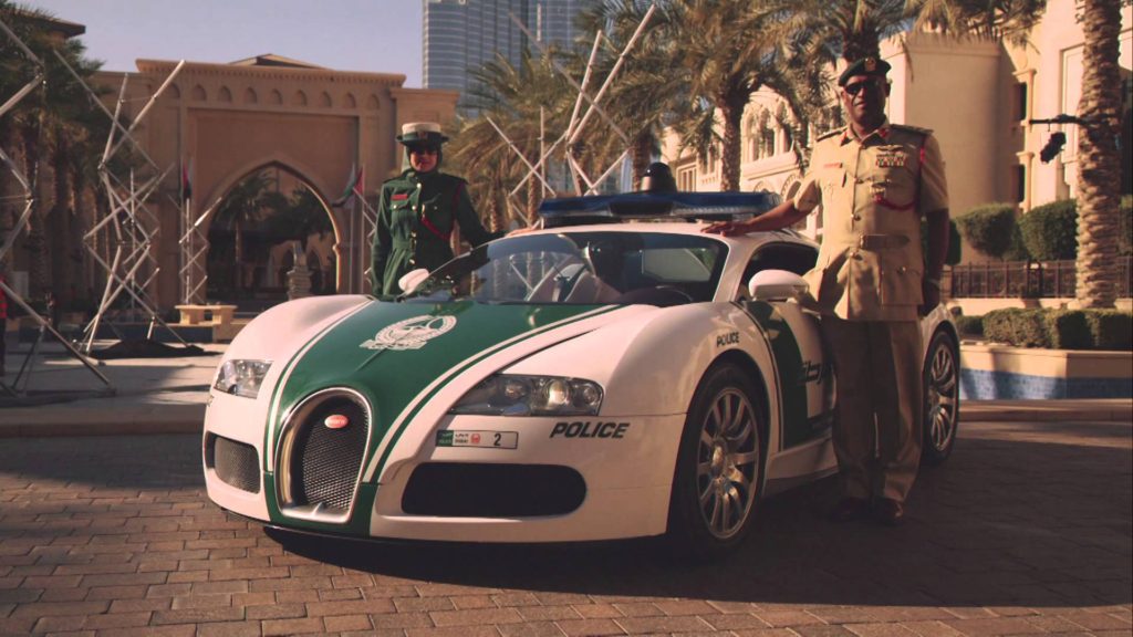 Bugatti Veyron Dubai Police