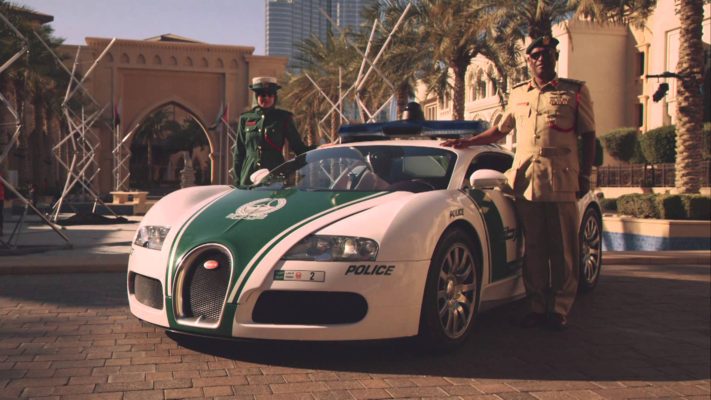 Bugatti Veyron Dubai Police