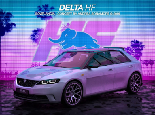 Lancia-Delta-2019-Rendering