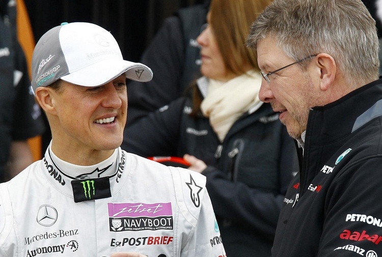 Ross Brawn Michael Schumacher