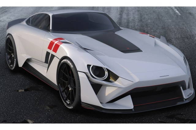 Nissan 400Z rendering